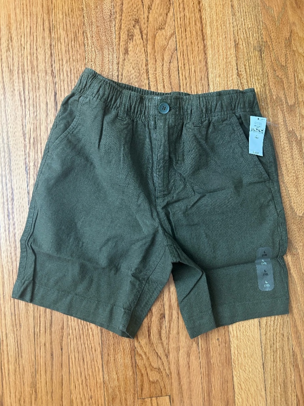 NWT Gap Boys Linen Blend Shorts